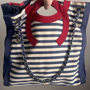 Chanel Red White and Blue Bag